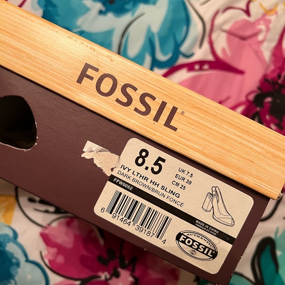 Fossil Peep Toes - Picture 10 of 14